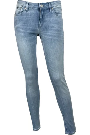 Denham Dames, Jeans, Blauw, Maat: W28 L28 Katoen