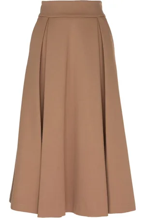 Vicario Cinque Dames, Rokken, Bruin, Maat: XL Viscose