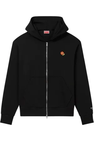 Kenzo Heren, Sweatshirts & Hoodies, Zwart, Maat: L Fleece