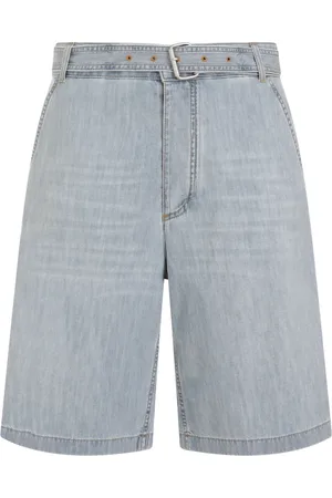 Bottega Veneta Heren, Korte broeken, Blauw, Maat: M Denim