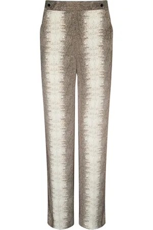 Twin-Set Dames, Broeken, , Maat: 2XL Viscose