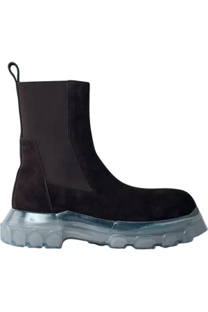 Rick Owens Heren, Schoenen, Bruin, Maat: 41 EU Leer