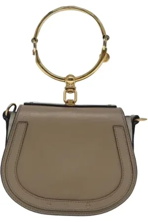 Chloé Dames, Pre-owned, Bruin, Maat: ONE Size Leer