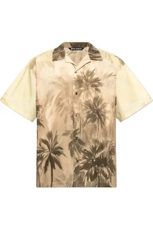 Palm Angels Heren, Overhemden, , Maat: M Katoen