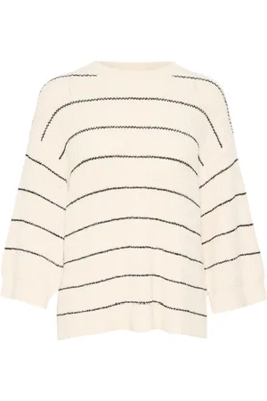 Soaked in Luxury Dames, Truien, Wit, Maat: XS