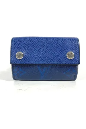 LOUIS VUITTON Dames, Pre-owned, Blauw, Maat: ONE Size Leer