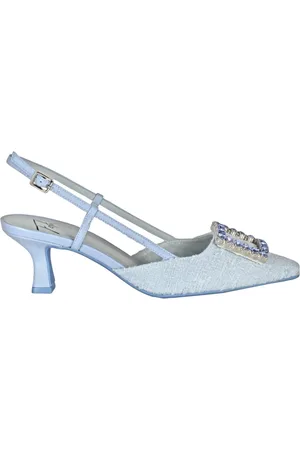 ROBERTO FESTA Dames, Schoenen, Blauw, Maat: 41 EU Tweed