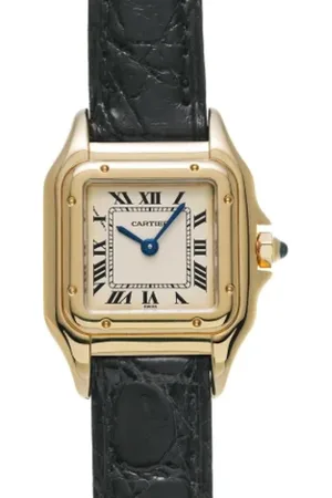 Cartier Dames, Pre-owned, Wit, Maat: ONE Size Leer