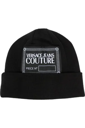 VERSACE Unisex, Accessoires, Zwart, Maat: ONE Size Wol