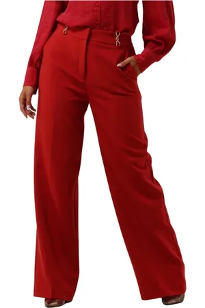 Aaiko Dames, Broeken, Rood, Maat: XL