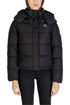 Calvin Klein Dames, Jassen, Zwart, Maat: XL Poliester