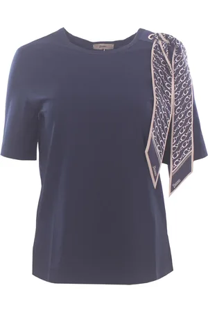 HERNO Dames, Tops, Blauw, Maat: XL