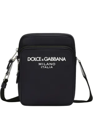 Dolce & Gabbana Heren, Tassen, Blauw, Maat: ONE Size Nylon