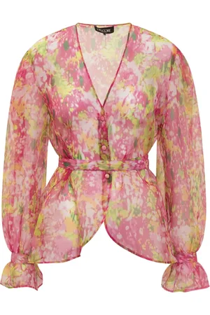 DEL CORE Dames, Blouses & Shirts, Roze, Maat: S