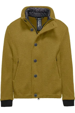 Bomboogie Heren, Jassen, Groen, Maat: XL Wol