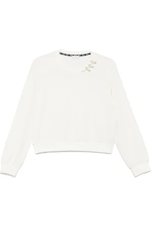 Liu Jo Dames, Sweatshirts & Hoodies, Wit, Maat: M