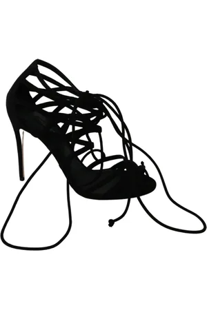 Dolce & Gabbana Dames, Schoenen, Zwart, Maat: 36 EU Suède
