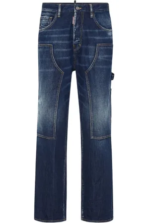 Dsquared2 Heren, Jeans, Blauw, Maat: L Denim