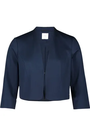 Betty & Co Dames, Jassen, Blauw, Maat: M Leer