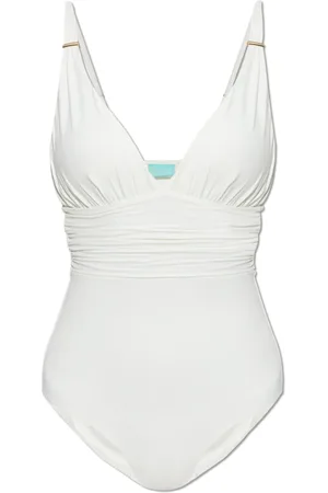 Melissa Odabash Dames, Badkleding, Wit, Maat: S