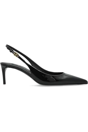Dolce & Gabbana Dames, Schoenen, Zwart, Maat: 36 EU Leer