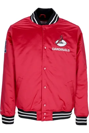 Mitchell & Ness Heren, Jassen, Rood, Maat: L Poliester