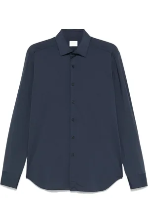 Xacus Heren, Overhemden, Blauw, Maat: 3XL