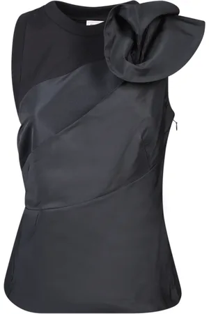 Alexander McQueen Dames, Tops, Zwart, Maat: XS Poliester