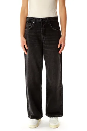 ANINE BING Dames, Jeans, Grijs, Maat: W26 Katoen