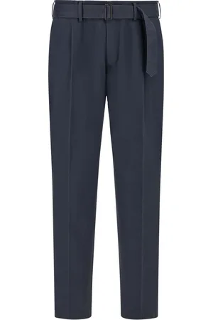 Boggi Milano Heren, Broeken, Blauw, Maat: XL Katoen