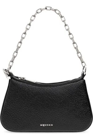 Alexander McQueen Dames, Tassen, Zwart, Maat: ONE Size Leer