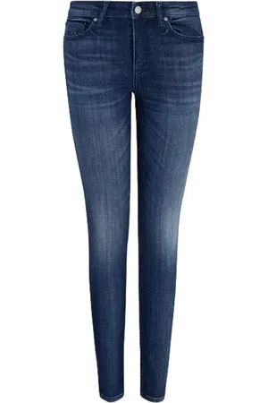 Armani Exchange Dames, Jeans, Blauw, Maat: W31 Katoen