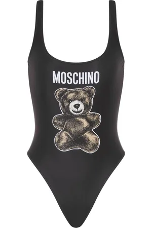 Moschino Dames, Badkleding, Zwart, Maat: S Poliester