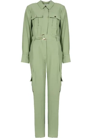 Silvian Heach Dames, Jumpsuits & Playsuits, Groen, Maat: M Viscose