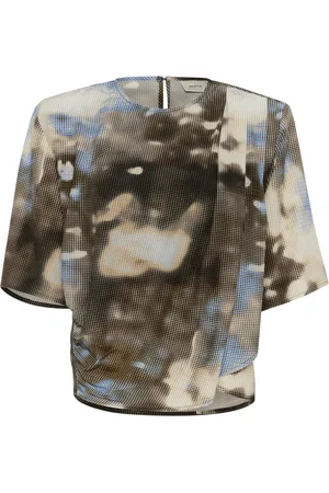 Gestuz Dames, Blouses & Shirts, Veelkleurig, Maat: 2XS Viscose