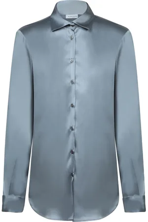 BLANCA Dames, Blouses & Shirts, Blauw, Maat: 2XL