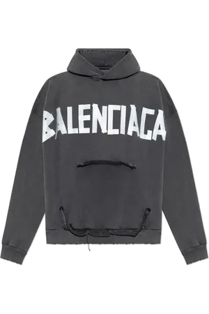 Balenciaga Heren, Sweatshirts & Hoodies, Grijs, Maat: S