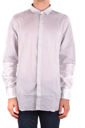 Neil Barrett Heren, Overhemden, Grijs, Maat: XL