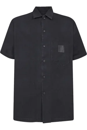 Givenchy Heren, Overhemden, Zwart, Maat: S Katoen
