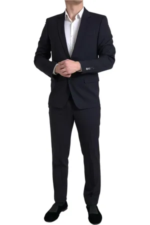 Dolce & Gabbana Heren, Pakken, Blauw, Maat: L Zijde