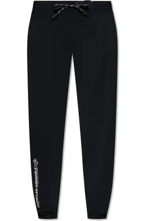 Moncler Heren, Broeken, Zwart, Maat: M Polyamide
