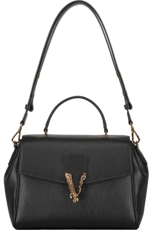 VERSACE Dames, Tassen, Zwart, Maat: ONE Size Leer