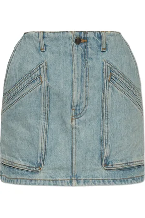 AMIRI Dames, Rokken, Blauw, Maat: W29 Denim