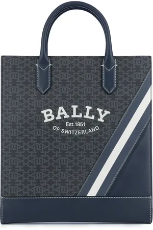 Bally Heren, Tassen, Blauw, Maat: ONE Size