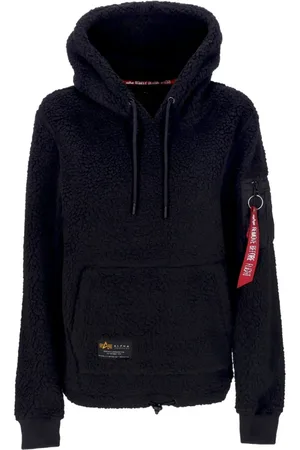 Alpha Industries Dames, Sweatshirts & Hoodies, Zwart, Maat: S Poliester