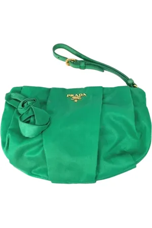Prada Dames, Pre-owned, Groen, Maat: ONE Size