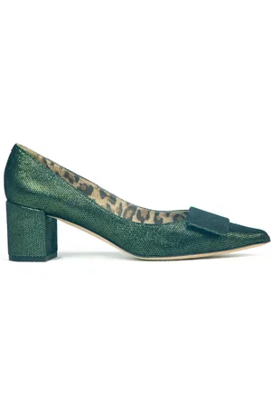 Prosperine Dames, Schoenen, Groen, Maat: 41 EU Leer