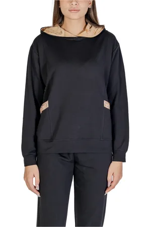 ALVIERO MARTINI 1A CLASSE Dames, Sweatshirts & Hoodies, Zwart, Maat: 4XL Katoen