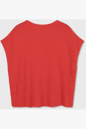 10 days Dames, Truien, Rood, Maat: S Poliester