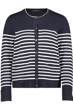 Betty Barclay Dames, Truien, Blauw, Maat: 2XL